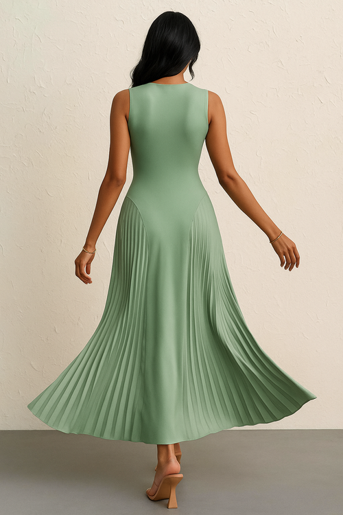 Aurora Pleat Gown