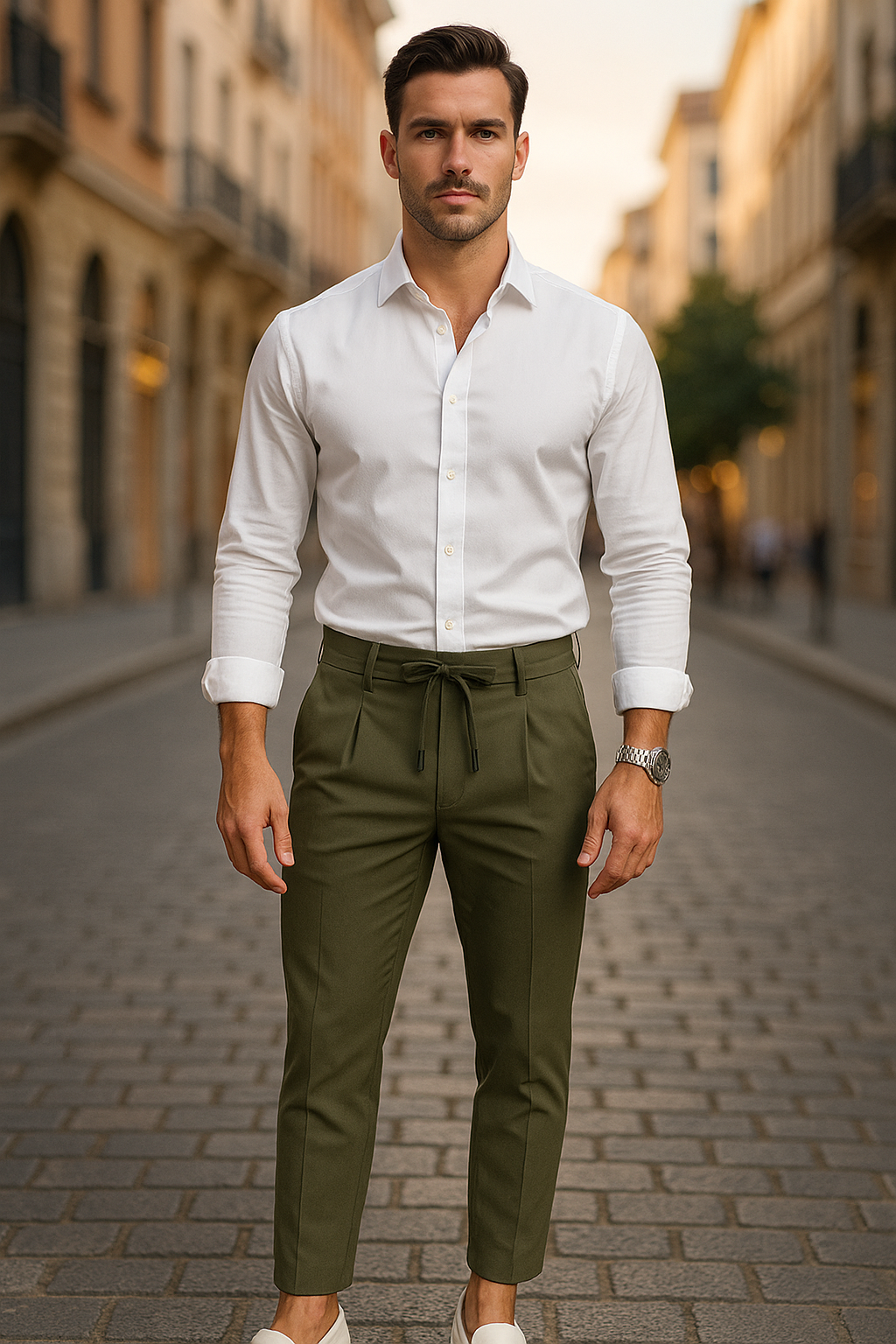 Trento Self-Tie Trouser